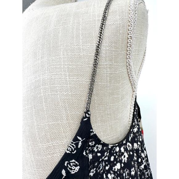 Rag & Bone Londar Midi Dress in‎ Black Floral XS - Picture 5 of 11